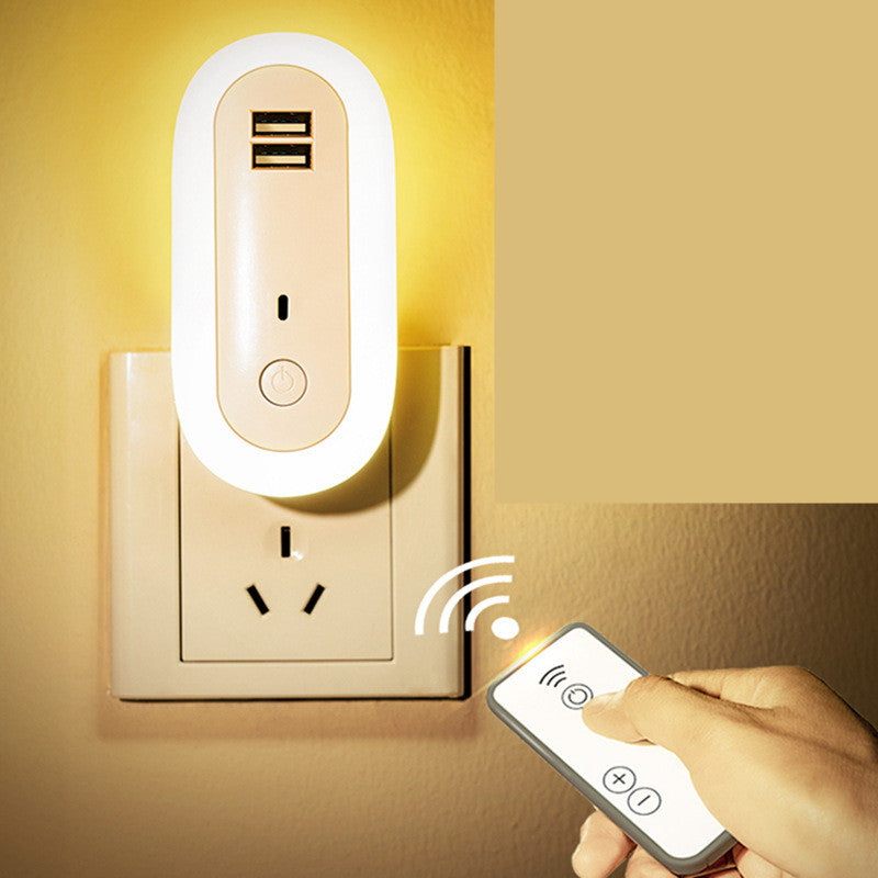 USB Remote Dimmable LED Wall Lamp